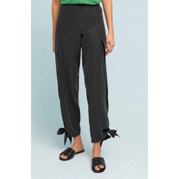NWT Anthropologie Ankle-Tied Pants - Picture 3 of 4